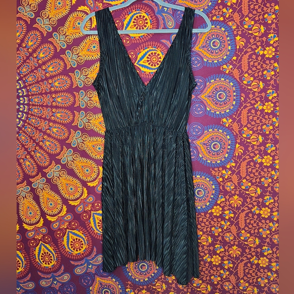 NWOT: Divided Black Textured Dress